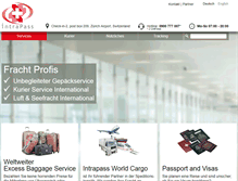 Tablet Screenshot of intrapass.ch